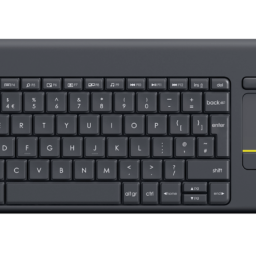 Logitech K400 Plus Media Wireless Touch Keyboard | Brand New