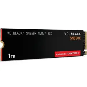 WD Black SN850X 1TB PCIe Gen4 NVMe Gaming SSD (7,300 MB/s)