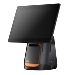 Sunmi T2s Desktop 15.6" Dual-Screen Android POS Terminal with 80mm Seiko Printer