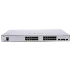 Cisco Business CBS250-24T-4G 24-Port Gigabit Smart Managed Switch (4x 1G SFP Uplinks)