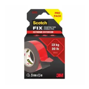 3M 414H-XTEXT-EU 7100337904 Scotch-Fix Extreme 25mmX1.5m 1X24 product image 3M 414H-XTEXT-EU 7100337904 Scotch-Fix Extreme 25mmX1.5m 1X24