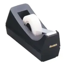 3M C-38 7100094204 Scotch Desktop Tape Dispenser Black, 1 pack 1x12