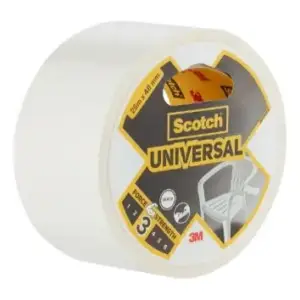 3M 7100205295 SCOTCH UNIVERSAL DUCT TAPE WHITE 48MM X25M 1X6 product image 3M 7100205295 SCOTCH UNIVERSAL DUCT TAPE WHITE 48MM X25M 1X6