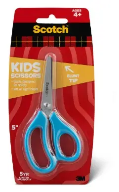 3M 1441B 7100084126 SCOTCH KIDS SCISSOR 4+,127MM 1X36 product image 3M 1441B 7100084126 SCOTCH KIDS SCISSOR 4+,127MM 1X36