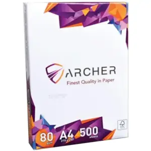 Archer A4 Copy Paper – High-Quality 80gsm Copy Paper product image Archer A4 Copy Paper – High-Quality 80gsm Copy Paper
