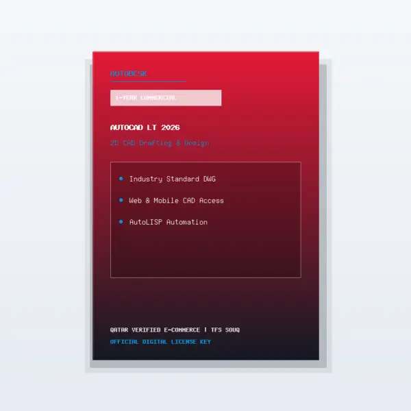 AutoCAD-LT-2026 AutoCAD LT 2026 Commercial Subscription (1-Year Single User)