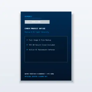 Cyber-Protect-Office Acronis Cyber Protect Home Office Advanced (1 PC / 1 Year + 500GB Cloud)