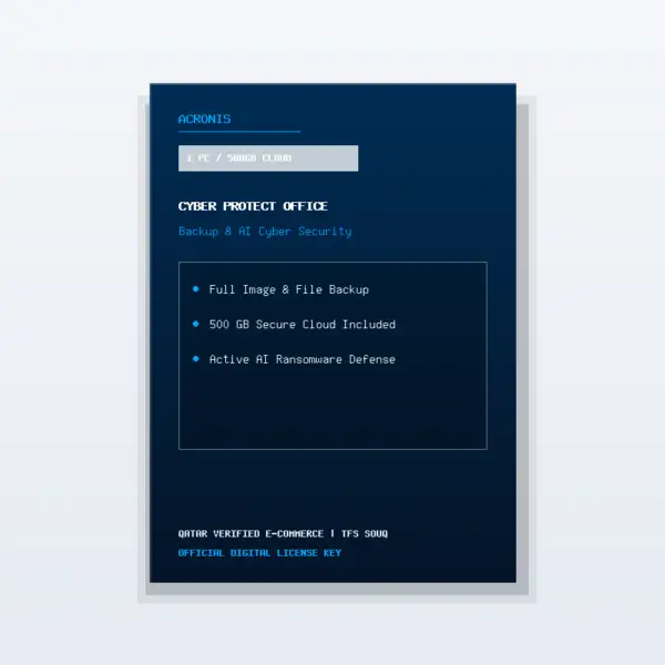 Cyber-Protect-Office Acronis Cyber Protect Home Office Advanced (1 PC / 1 Year + 500GB Cloud)