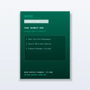 Kaspersky Total Security 2026 (3 Devices / 1-Year License)