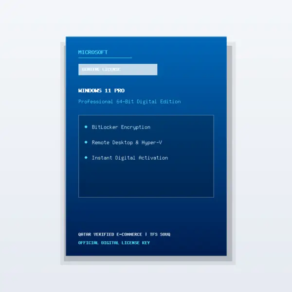 Windows-11-Pro Microsoft Windows 11 Professional 64-Bit (Digital License / USB Retail)