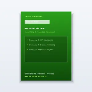 QuickBooks-Pro-2026 QuickBooks Desktop Pro 2026 Accounting Software License